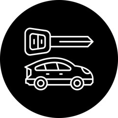Car Key Icon