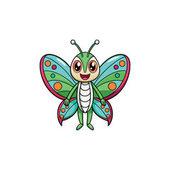 butterfly vector art and illustration