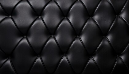 Naklejka premium 黒革の壁紙