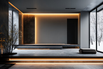 A minimalist concept design that conveys honor and dignity with clarity, emphasizing simplicity and elegance.