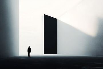 A minimalist concept design that conveys honor and dignity with clarity, emphasizing simplicity and elegance.