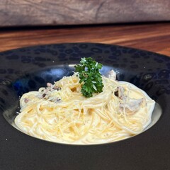 spaghetti white sauce