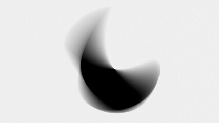 Abstract geometric grainy shapes artwork background