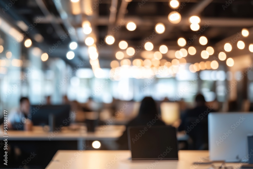 Aufkleber modern offices use ambient lighting as a key design element to enhance comfort and atmosphere, foste
