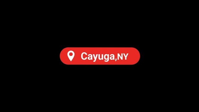 Cayuga ny Location title Animation
