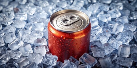 Tin can of soda