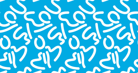 Abstract geometric pattern. Line stroke pattern