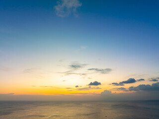 Sunset sky, Nature beautiful Light Sunset or sunrise over sea, Colorful dramatic majestic scenery sky,Amazing clouds and waves in sunset sky nature light cloud background
