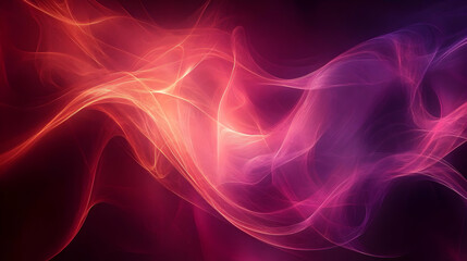 Fototapeta premium Abstract Red and Purple Swirling Light Background