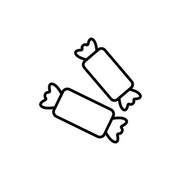 recommend clip art: Chewing gum outline icons, minimalist vector illustration ,simple transparent graphic element .Isolated on white background