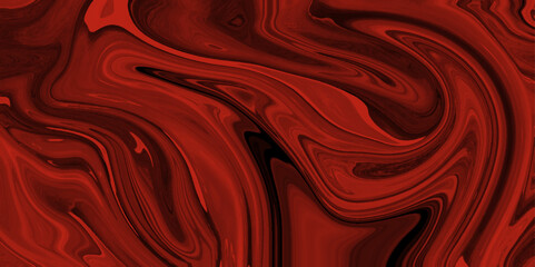 The texture of black and red marble pattern modern style Liquid background. red marble pattern texture natural background. Paper with soft waves and white fabric liquid metallic art paint texture.