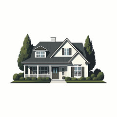 3d render of a house