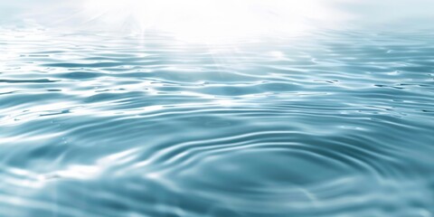 Naklejka premium blue water background