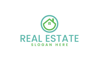 Real estate business logo, house logo icon, vector illustration logo design, building, construction, roof, estate, contractor, apartment, realtor, property, commercial, residential, corporate, flat