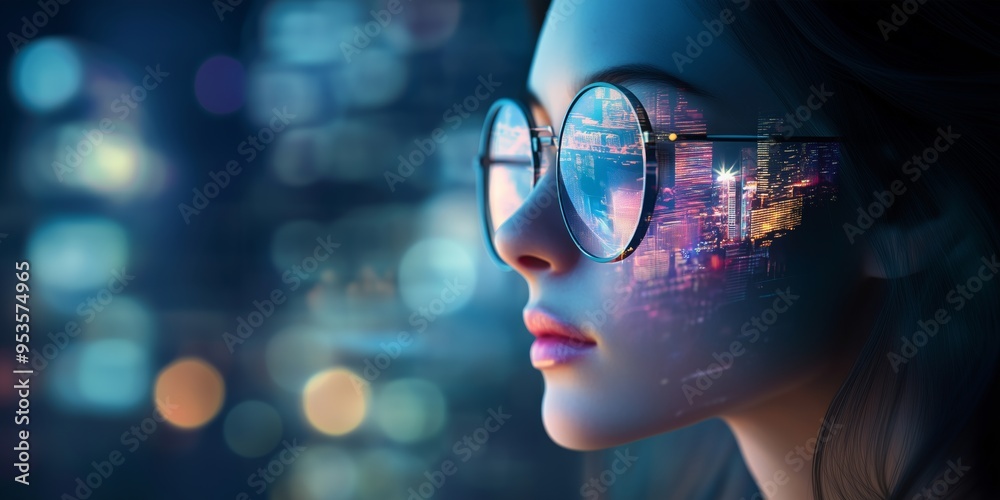 Poster Visionary Business Insights Exploring the Future of Innovation and Strategic Development in Various Industries and Sectors, Emphasizing Growth and Sustainable Practices for Longterm Success