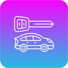 Car Key Icon