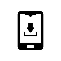 Mobile download icon