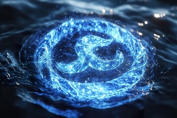 Aquarius Zodiac Sign Emblem