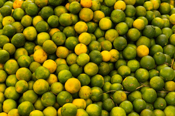 Sweet lemon or Mousambi fruit from Indian Market