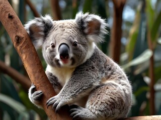 Obraz premium cute animal koala
