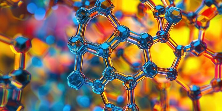 Atomic-scale examination of lithium iron phosphate cathode, researchers tracking lithium ion migration, close-up of crystal lattice structure, advanced microscopy, precise detail