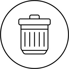 Waste Bin Icon