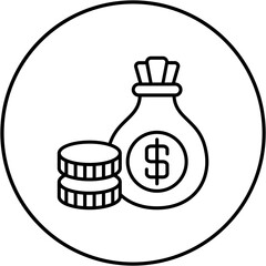 Money Bag Icon