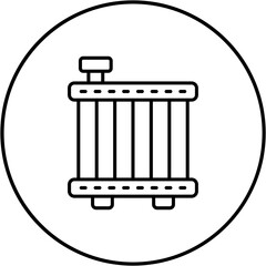 Car Radiator Icon