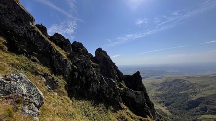 Landscape with clouds