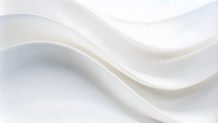 A clean and modern white background with abstract wavy lines. Perfect for graphic design projects or presentations. A fresh design featuring a sleek white and gray with wavy lines