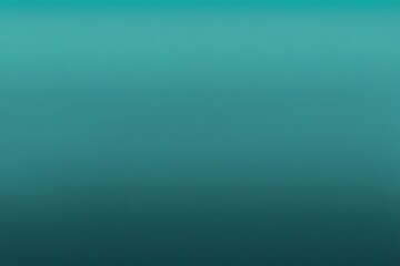 Fototapeta premium A minimalist gradient background in shades of teal and turquoise, AI Generated