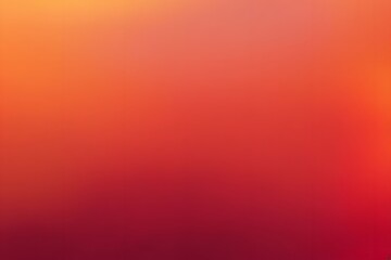 A smooth gradient background transitioning from deep red to bright orange, AI Generated