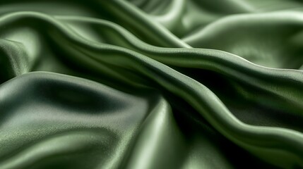 Obraz premium Serene Silk Waves:A Captivating Natural Elegance