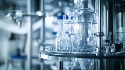 A close up of many small spheres of water, with one of them being a pair of hydrogen and oxygen atoms