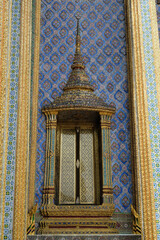 decor of a Buddhist temple, Bangkok, Thailand