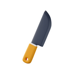 Knife 3D Illustration