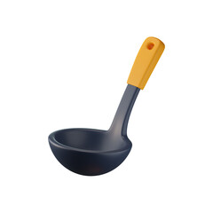 Ladle 3D Illustration
