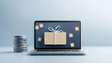 Digital wallet interface with charitable donation options, representing easy and accessible giving, Wallet charity donation, Generous digital finance