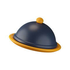 Food Cover 3D Illustration