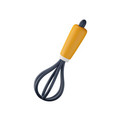 Whisk 3D Illustration