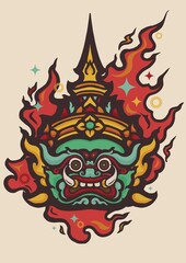 Thai style Ravana 