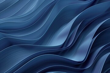 Obraz premium blue gradient background. gradient background with wave shapes