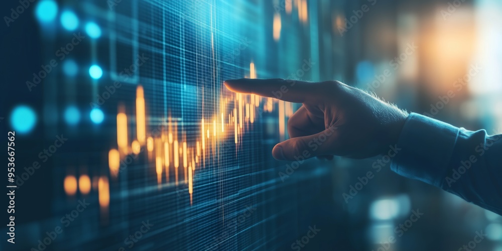 Poster Conducting a thorough analysis of market trends involves taking a close and detailed look at various financial data visualization techniques and methodologies to derive meaningful insights
