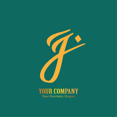 J  lettering logo is simple, easy to understand and authoritative