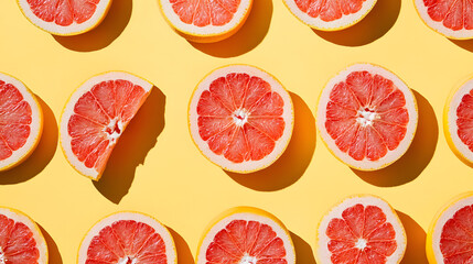 seamless pattern with oranges