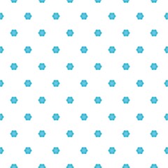 Snow icon isolated seamless pattern on white background