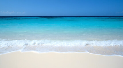 Obraz premium waves on the beach