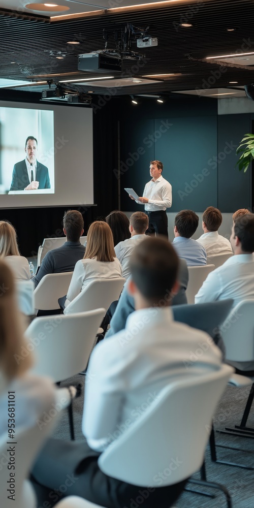 Poster the business presentation during the conference will include a remote participant, allowing for an e