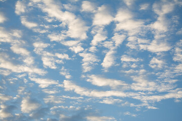 blue sky with clouds