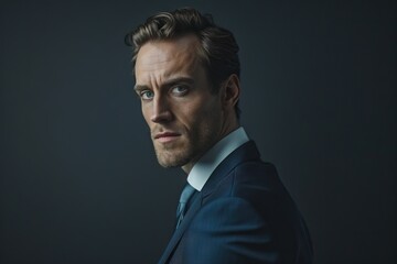Fototapeta premium Portrait of an handsome businessman
